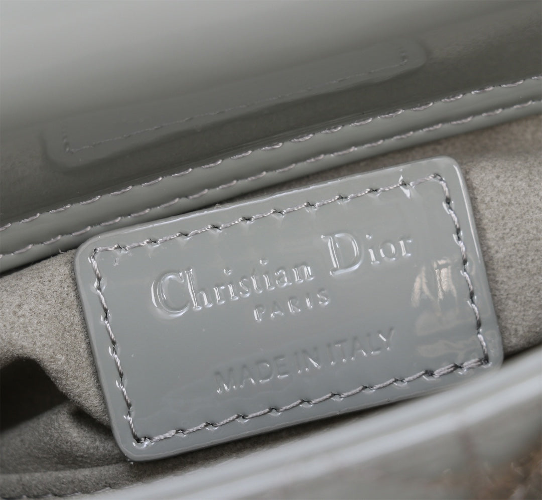 MICRO LADY D-JOY 16.5  ROCK GRAY LAMBSKIN