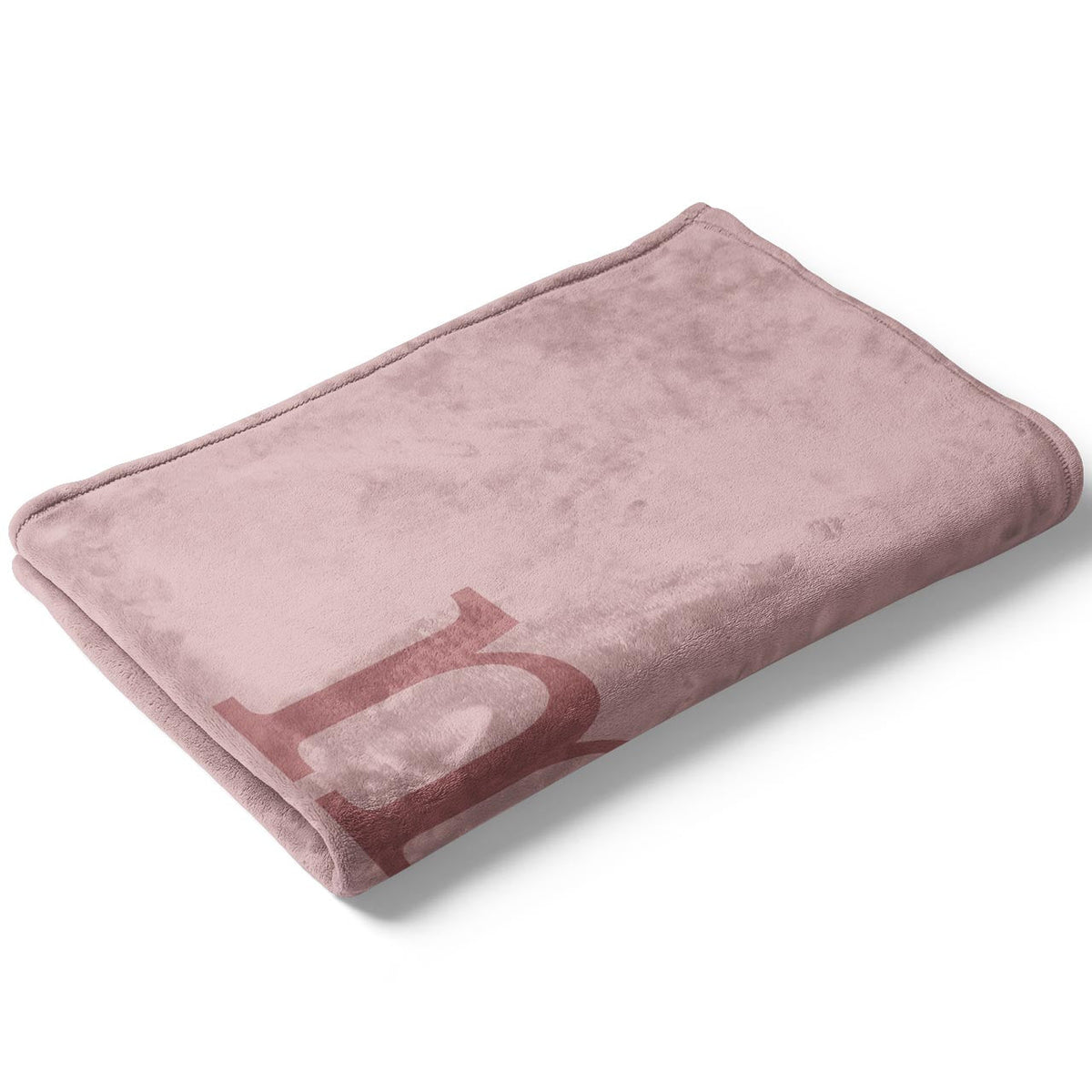 Color Story | Mauve Personalized Toddler Blanket