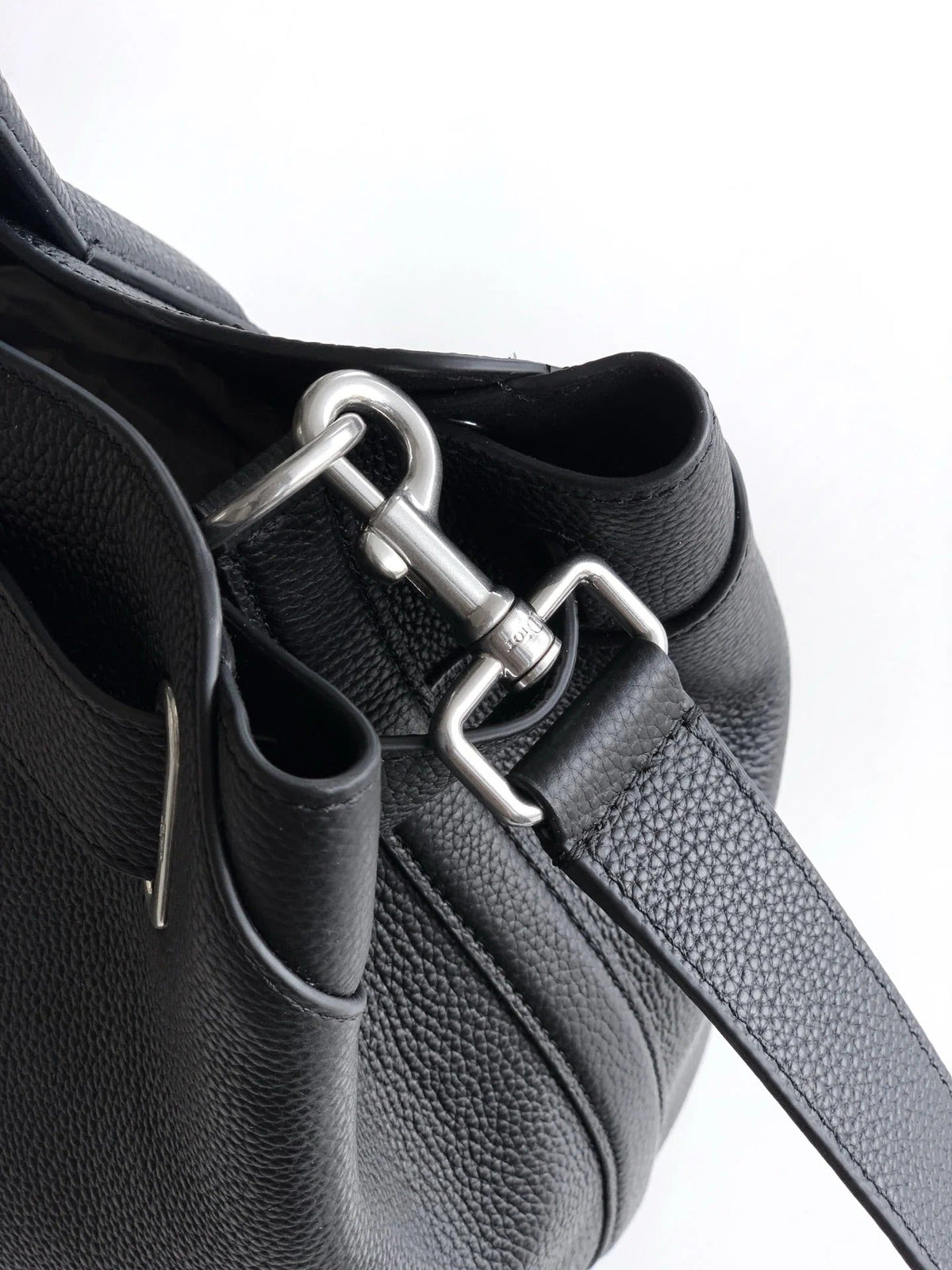 Dior 2026 Normandie Handbag 38cm Black Grained Calfskin 355400
